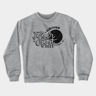 I survived Fyber Fest 2023 Crewneck Sweatshirt